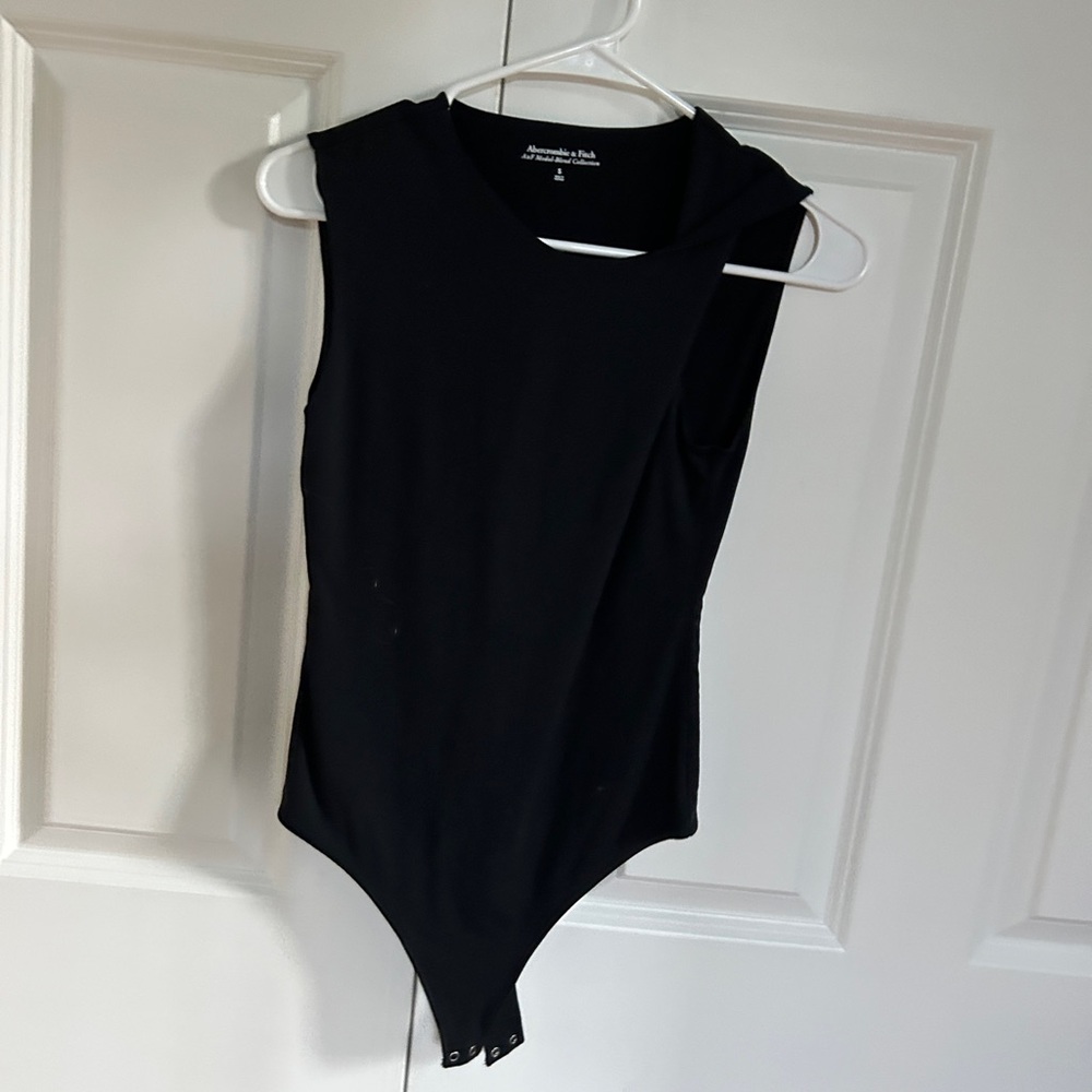 Abercrombie & Fitch Black Modal-Blend body suit